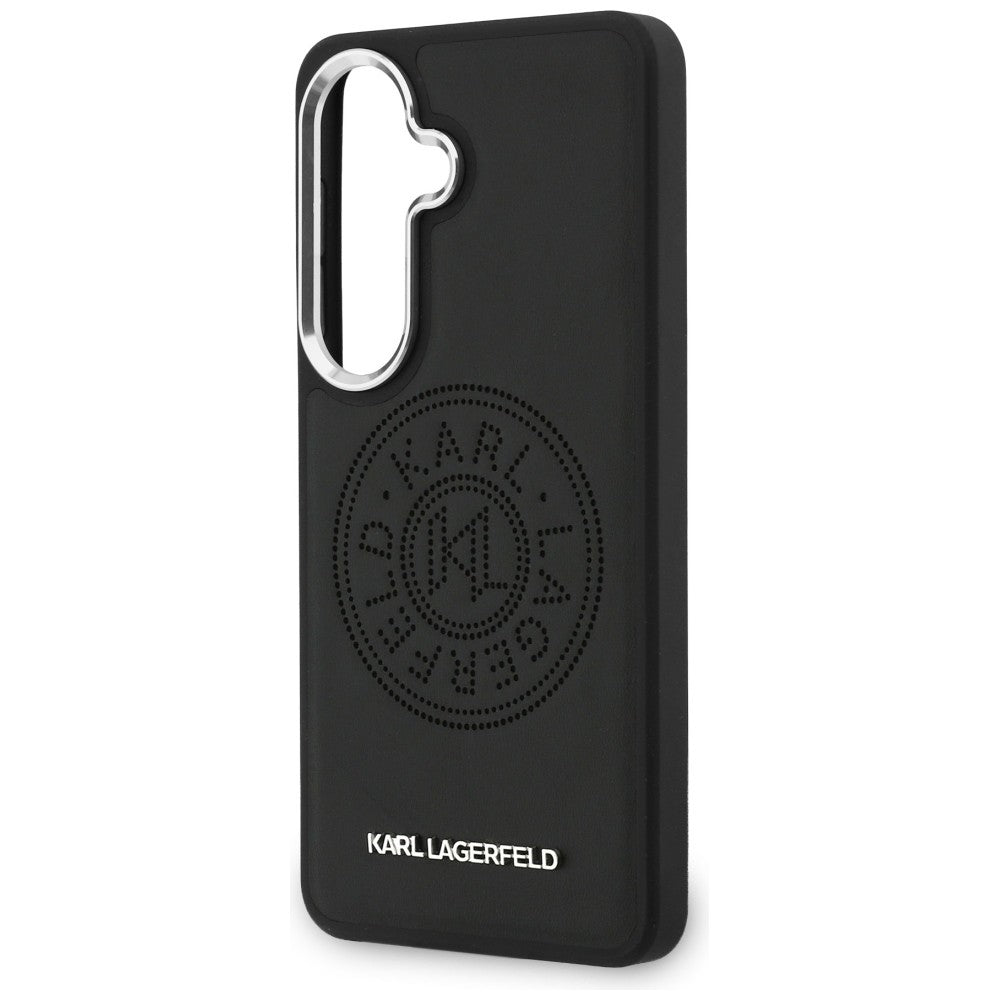 MagSafe-kotelo Samsung Galaxy S26 S942:lle, Karl Lagerfeld, Karl Round Point Logo, Musta