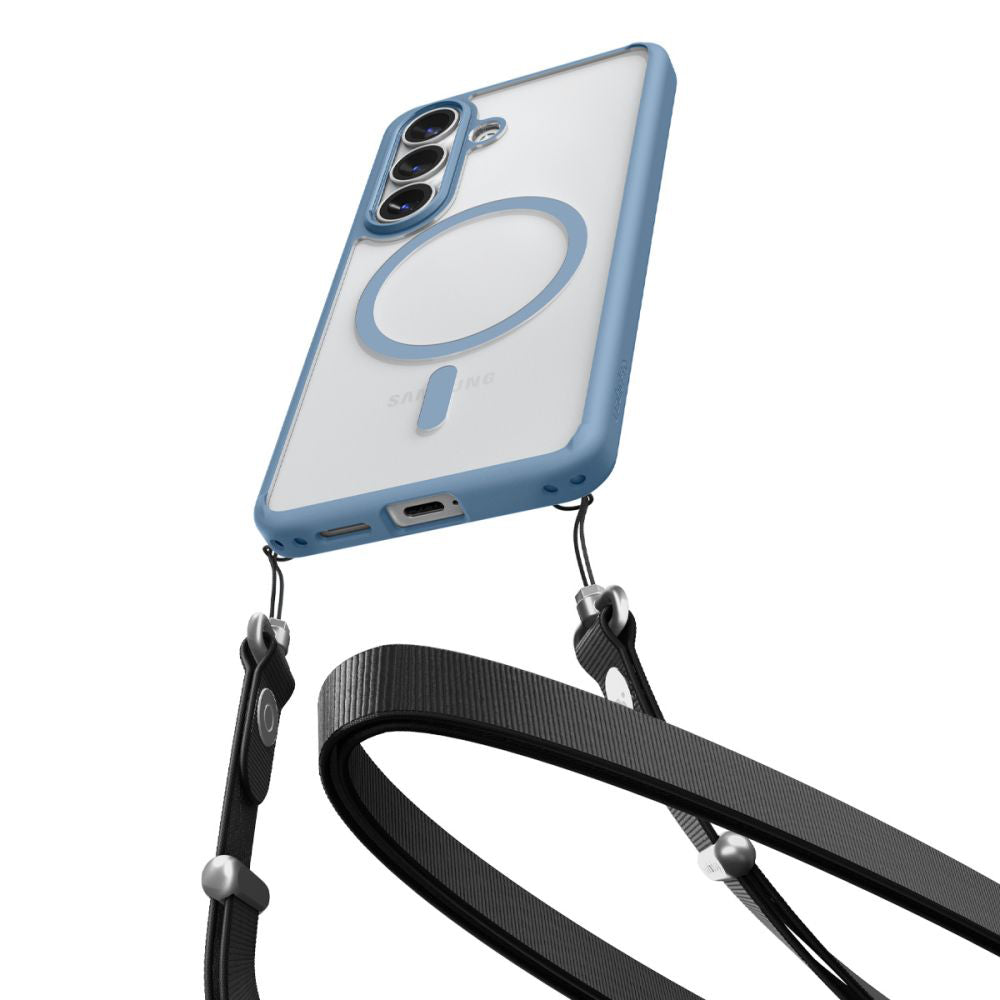 MagSafe-kotelo Samsung Galaxy S26 S942:lle, Spigen, Ultra Hybrid, Sininen ACS11219