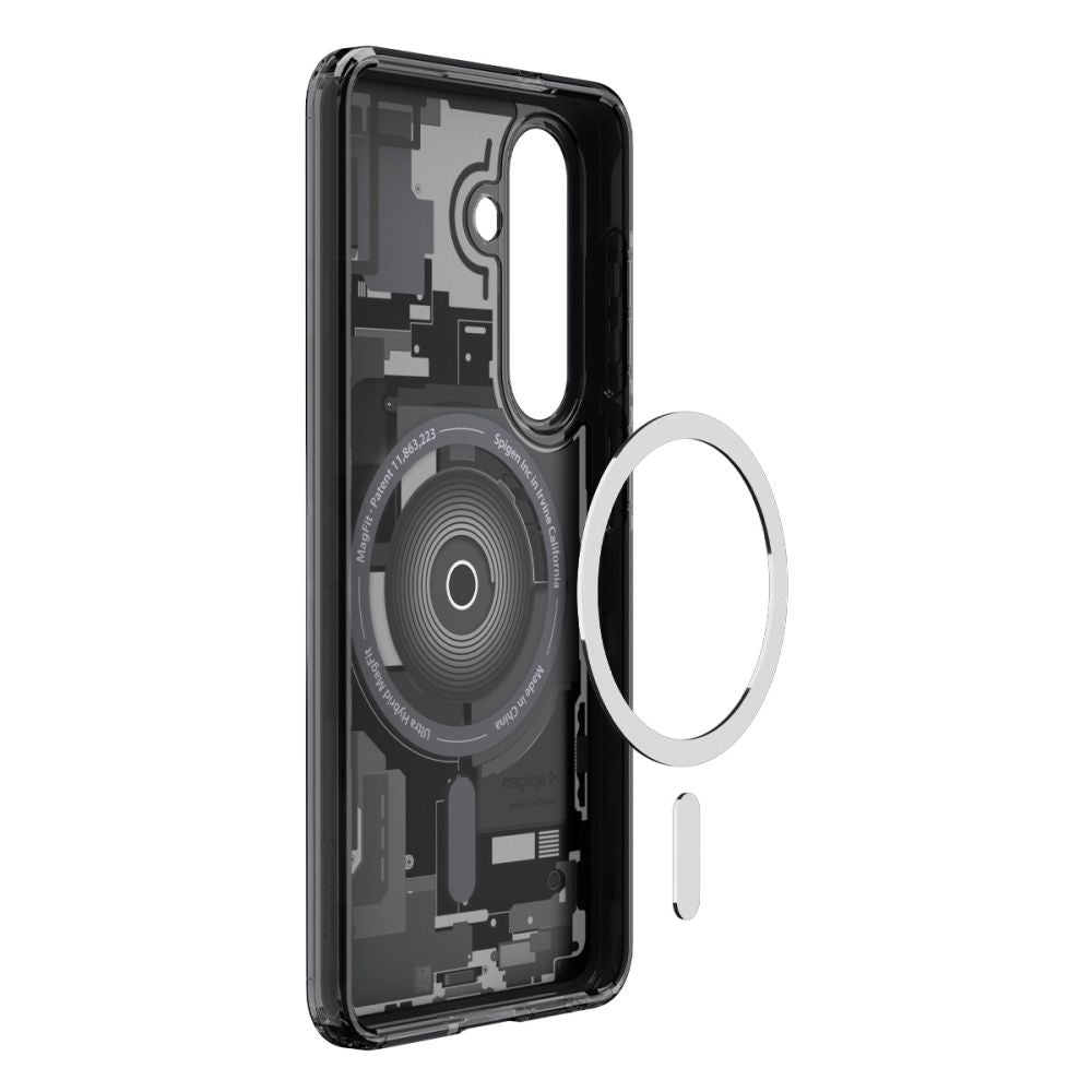 MagSafe-kotelo Samsung Galaxy S26 S942:lle, Spigen, Ultra Hybrid Zero One, Musta ACS10736