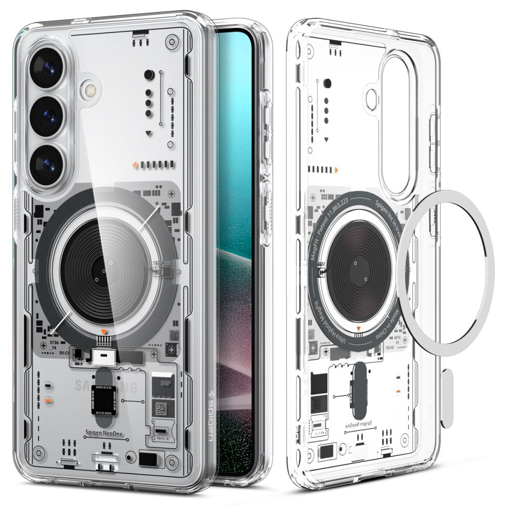 MagSafe Case for Samsung Galaxy S26 S942, Spigen, Ultra Hybrid Neo One, Transparent ACS11218