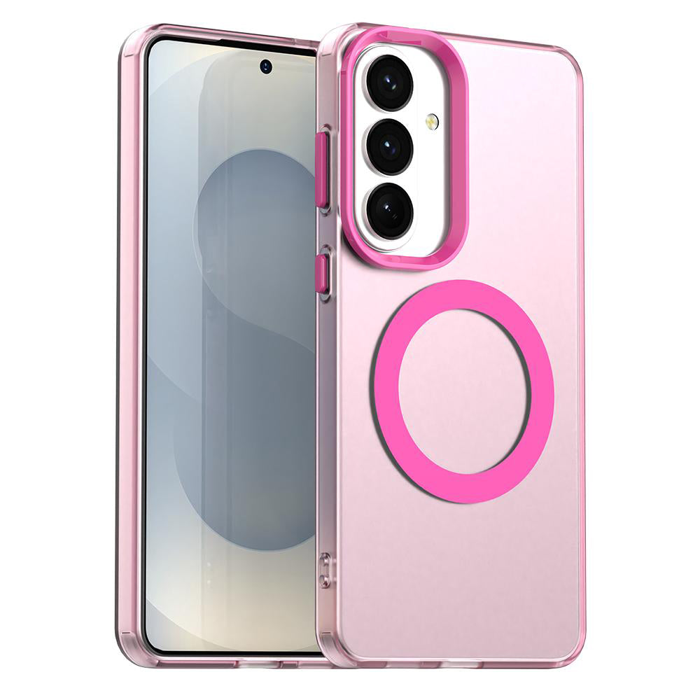 MagSafe-kotelo Samsung Galaxy S26 S942:lle, Techsuit, CandyCase, Pinkki
