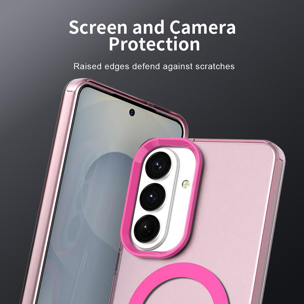 MagSafe-kotelo Samsung Galaxy S26 S942:lle, Techsuit, CandyCase, Pinkki