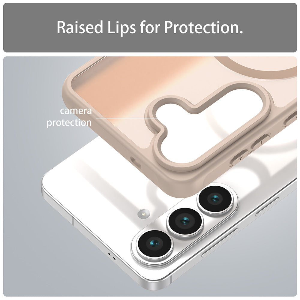 MagSafe-kotelo Samsung Galaxy S26 S942:lle, Techsuit, HaloFrost II, Kultainen