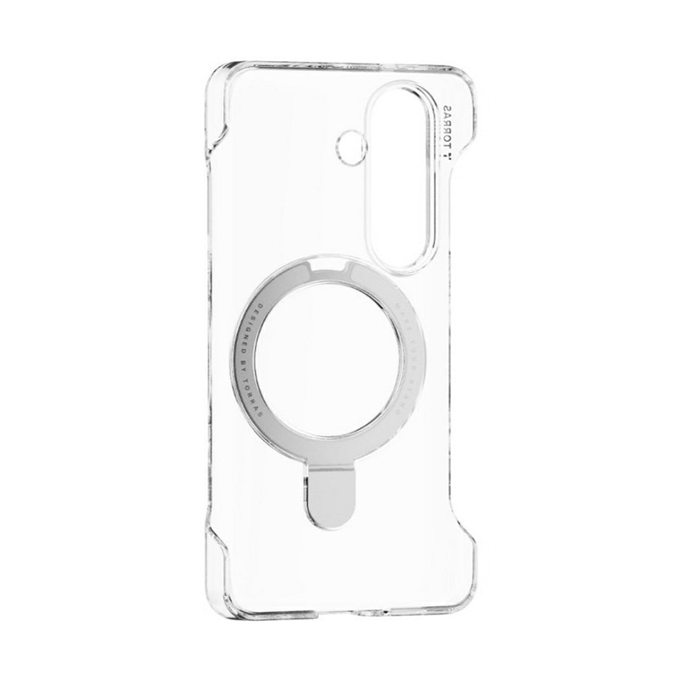 MagSafe Case for Samsung Galaxy S26 S942, Torras, Ostand Slim, Transparent