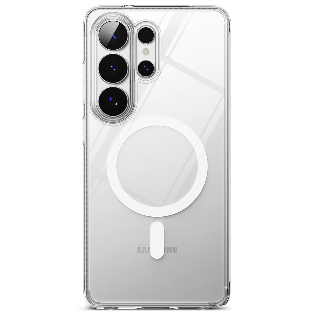 MagSafe-kotelo Samsung Galaxy S26 Ultra S948:lle, Ringke, Fusion, Läpinäkyvä