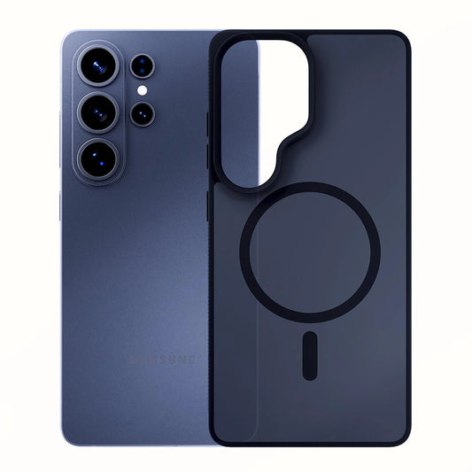 MagSafe-kotelo Samsung Galaxy S26 Ultra S948:lle, 3MK, Smoke MagCase, Harmaa