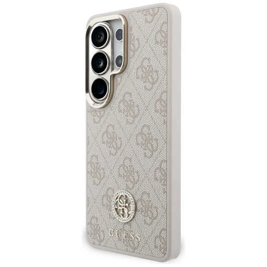 MagSafe-kotelo Samsung Galaxy S26 Ultra S948:lle, GUESS, 4G Big Rhinestone Triangle Strap, Pinkki