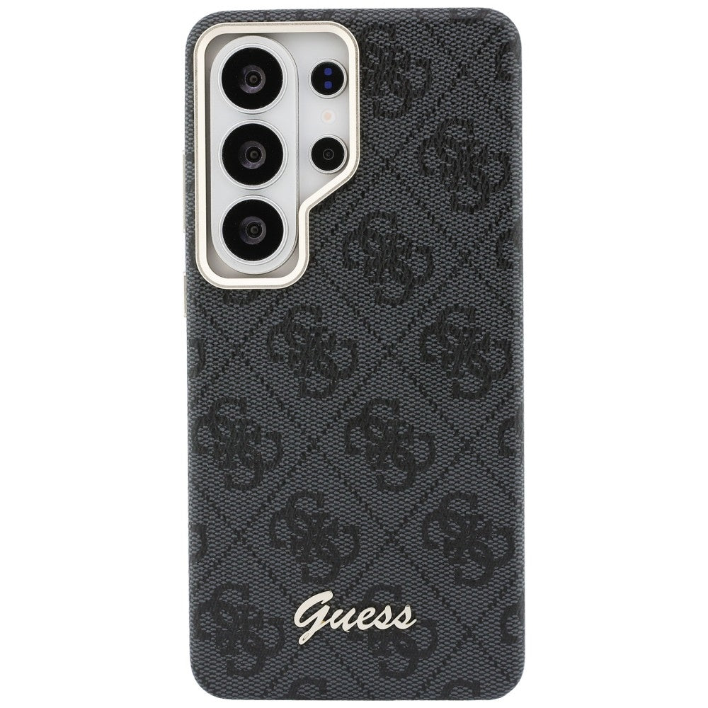 MagSafe-kotelo Samsung Galaxy S26 Ultra S948:lle, Guess, 4G Script Logo, Musta