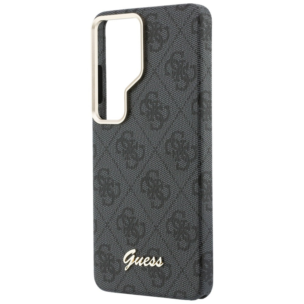 MagSafe-kotelo Samsung Galaxy S26 Ultra S948:lle, Guess, 4G Script Logo, Musta