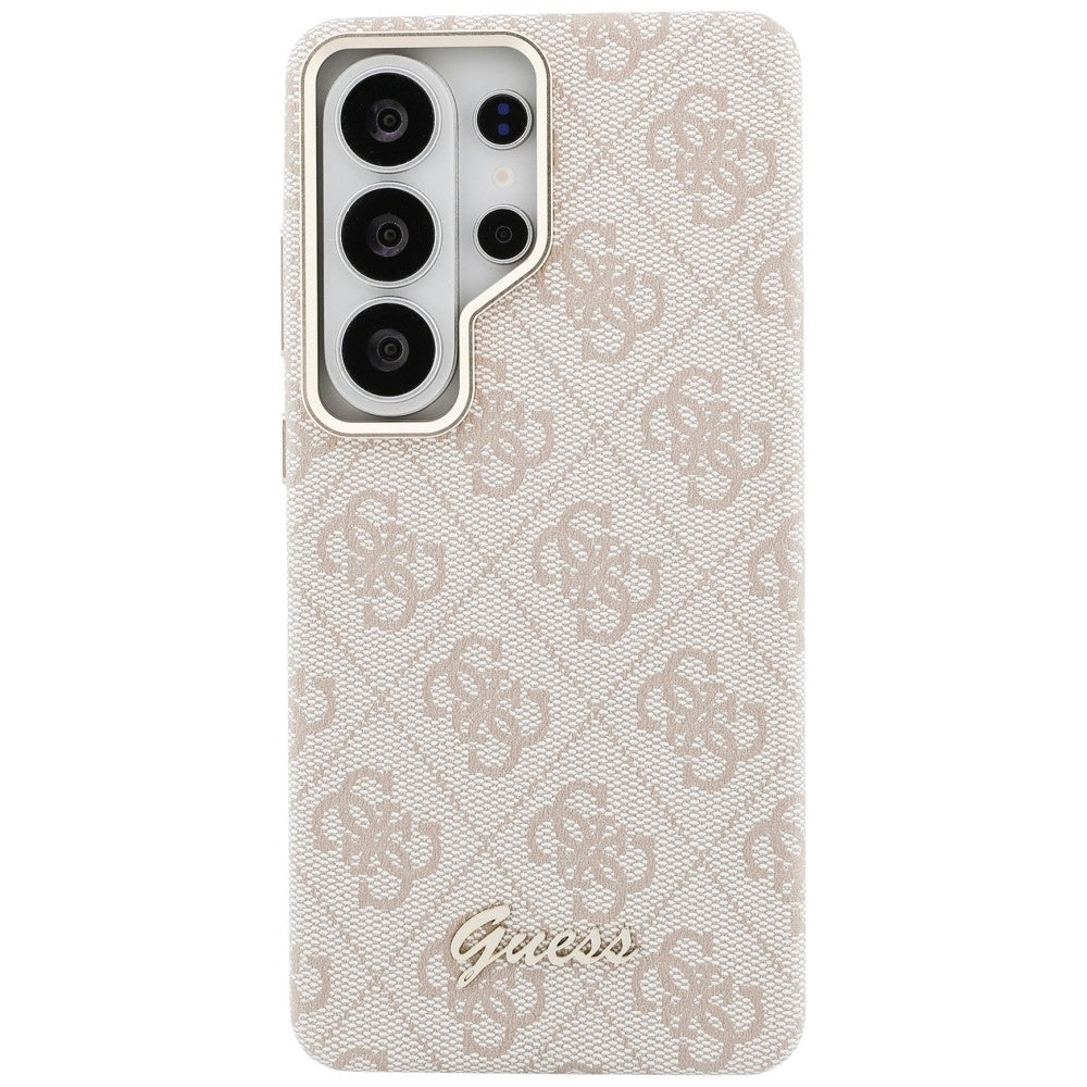 MagSafe-kotelo Samsung Galaxy S26 Ultra S948:lle, Guess, 4G Script Logo, Pinkki
