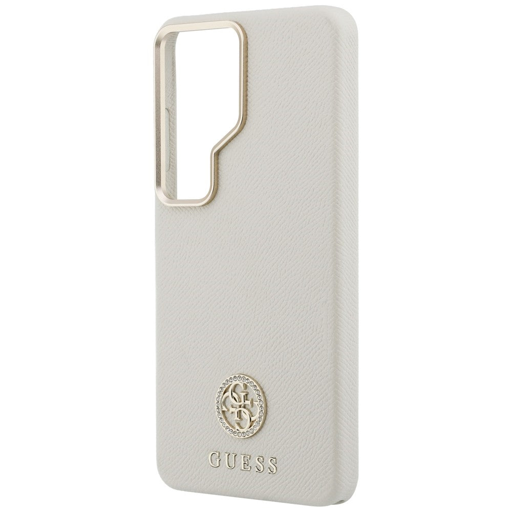 MagSafe-kotelo Samsung Galaxy S26 Ultra S948:lle, Guess, Rhinestone Round Logo, Beige