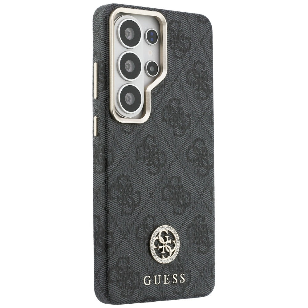 MagSafe-kotelo Samsung Galaxy S26 Ultra S948:lle, Guess, Strass Round Logo, Musta