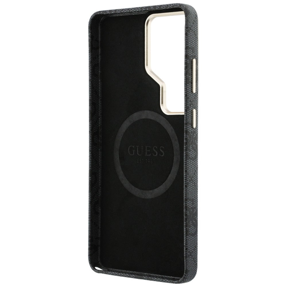MagSafe-kotelo Samsung Galaxy S26 Ultra S948:lle, Guess, Strass Round Logo, Musta