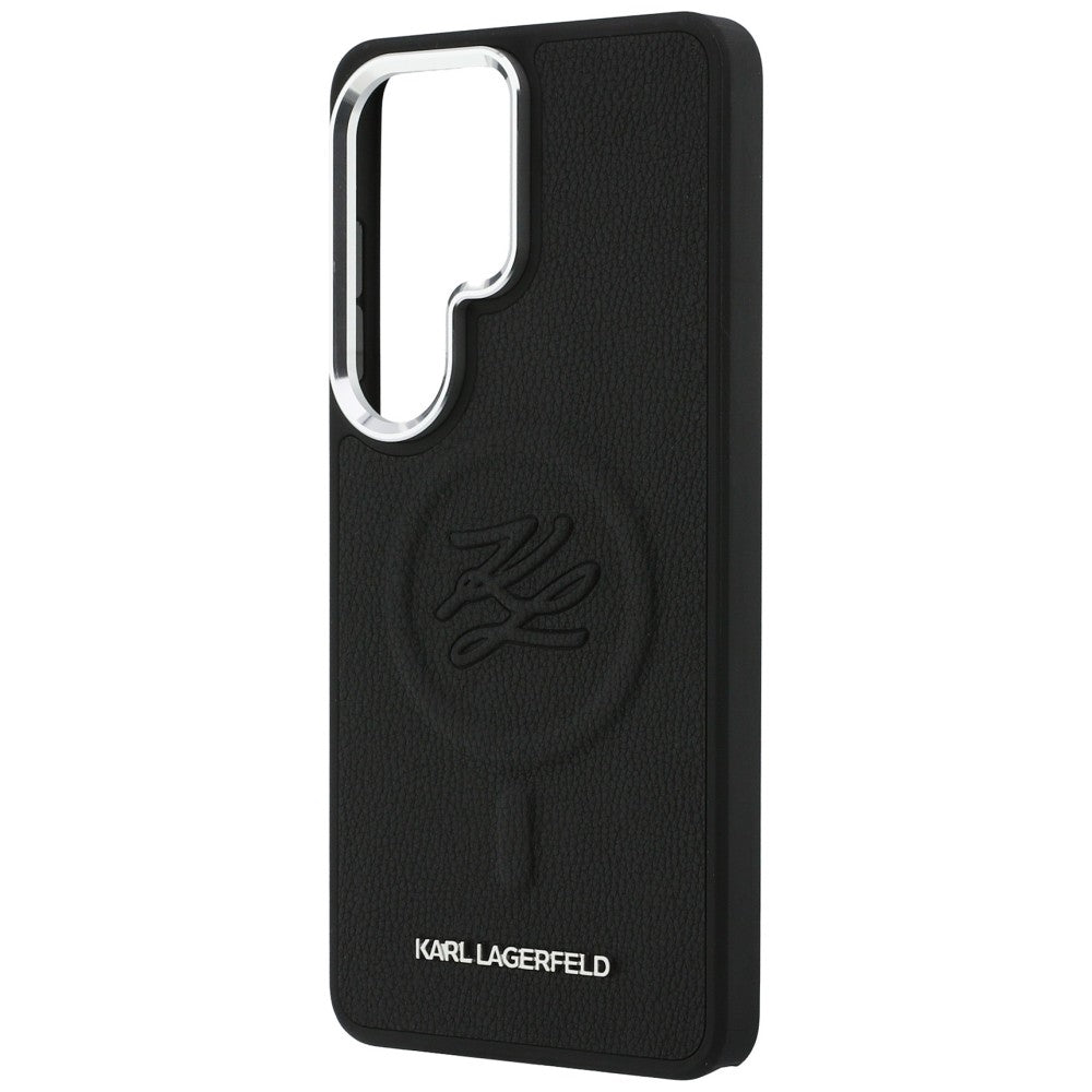 MagSafe-kotelo Samsung Galaxy S26 Ultra S948:lle, Karl Lagerfeld, Initial Logo Debossed, Musta