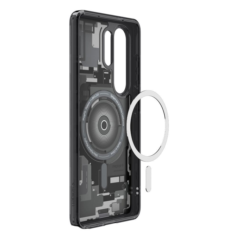 MagSafe-kotelo Samsung Galaxy S26 Ultra S948:lle, Spigen, Ultra Hybrid Zero One, Musta ACS10682