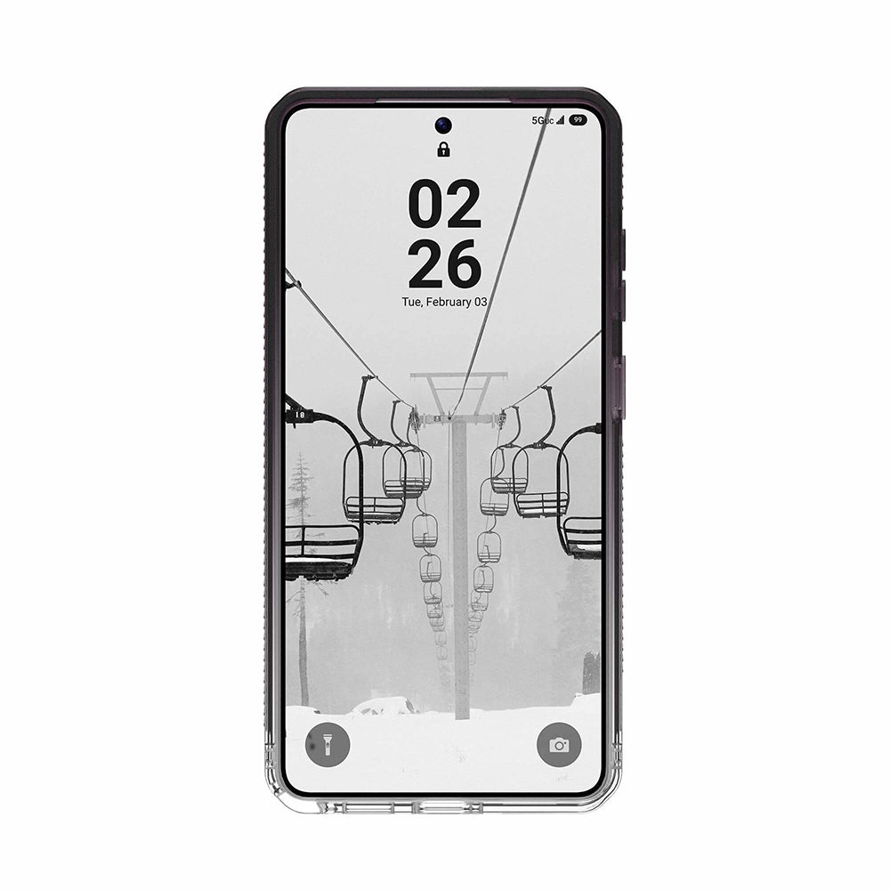 MagSafe-kuori Samsung Galaxy S26 Ultra S948:lle, Urban Armor Gear, Plyo, Musta Läpinäkyvä