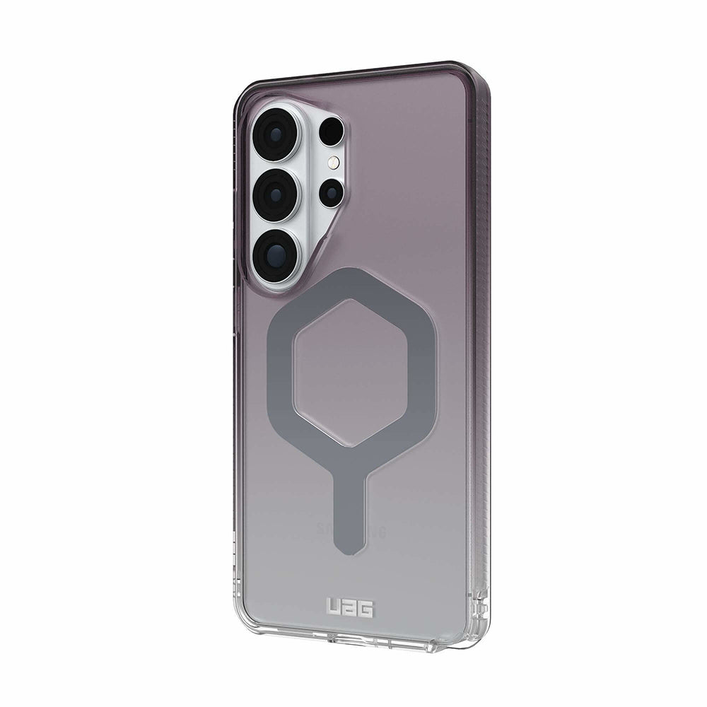 MagSafe-kuori Samsung Galaxy S26 Ultra S948:lle, Urban Armor Gear, Plyo, Musta Läpinäkyvä