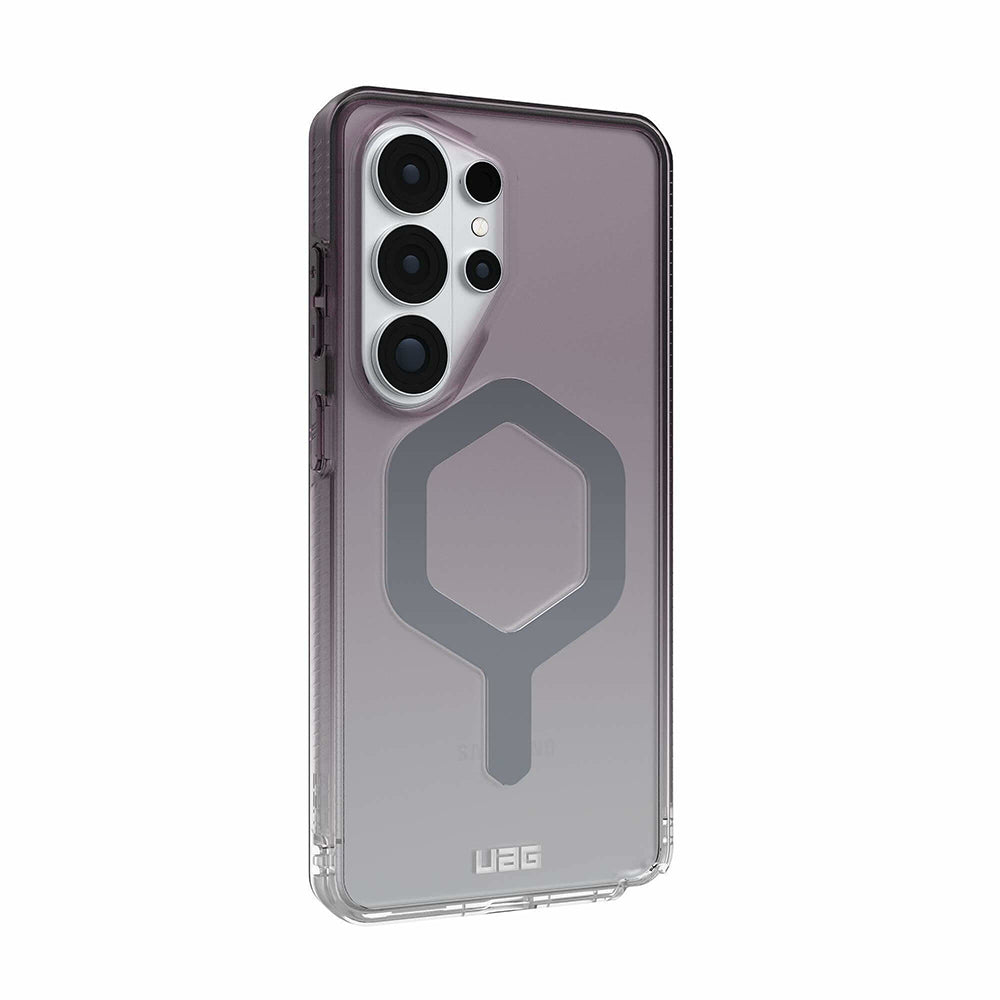 MagSafe-kuori Samsung Galaxy S26 Ultra S948:lle, Urban Armor Gear, Plyo, Musta Läpinäkyvä