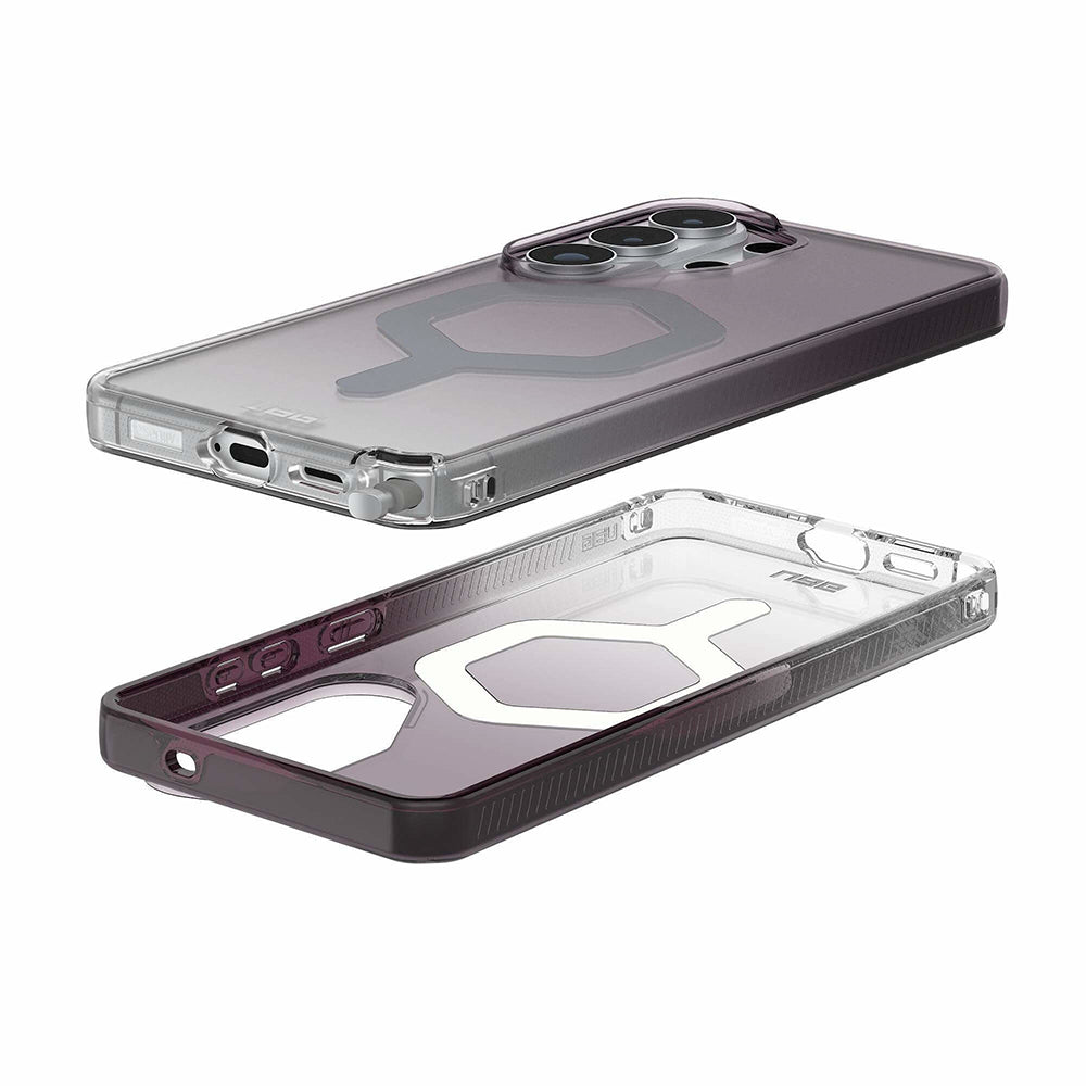 MagSafe-kuori Samsung Galaxy S26 Ultra S948:lle, Urban Armor Gear, Plyo, Musta Läpinäkyvä