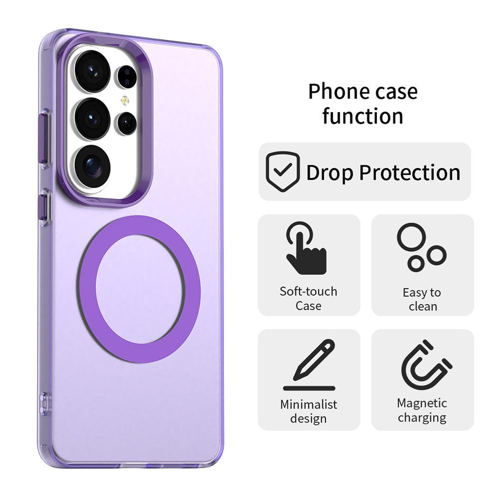MagSafe-kotelo Samsung Galaxy S26 Ultra S948:lle, Techsuit, CandyCase, Violetti