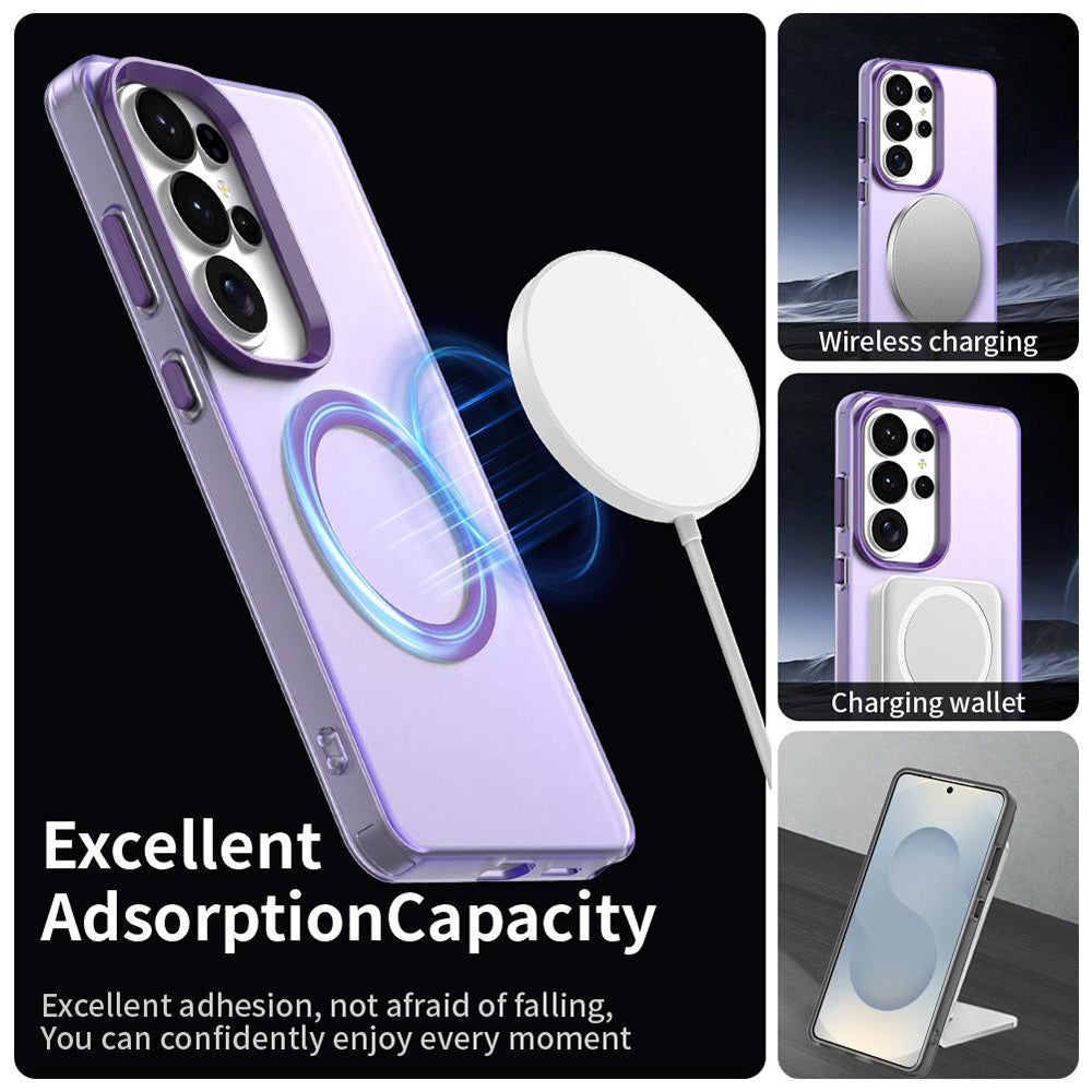 MagSafe-kotelo Samsung Galaxy S26 Ultra S948:lle, Techsuit, CandyCase, Violetti