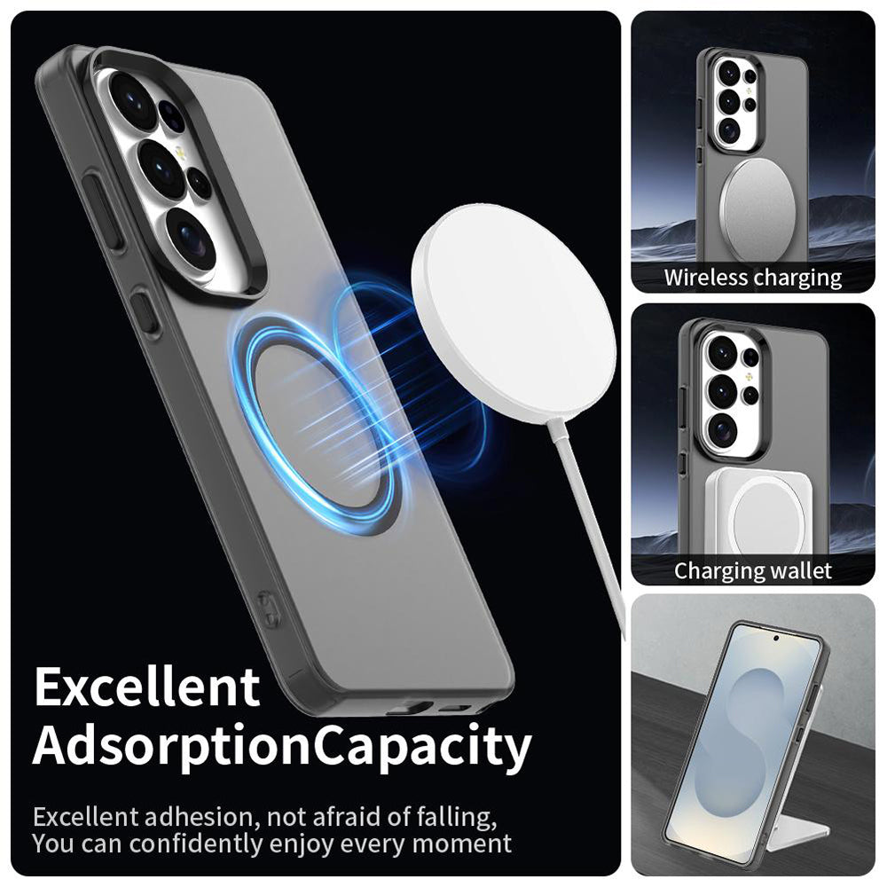 MagSafe-kotelo Samsung Galaxy S26 Ultra S948:lle, Techsuit, CandyCase, Musta