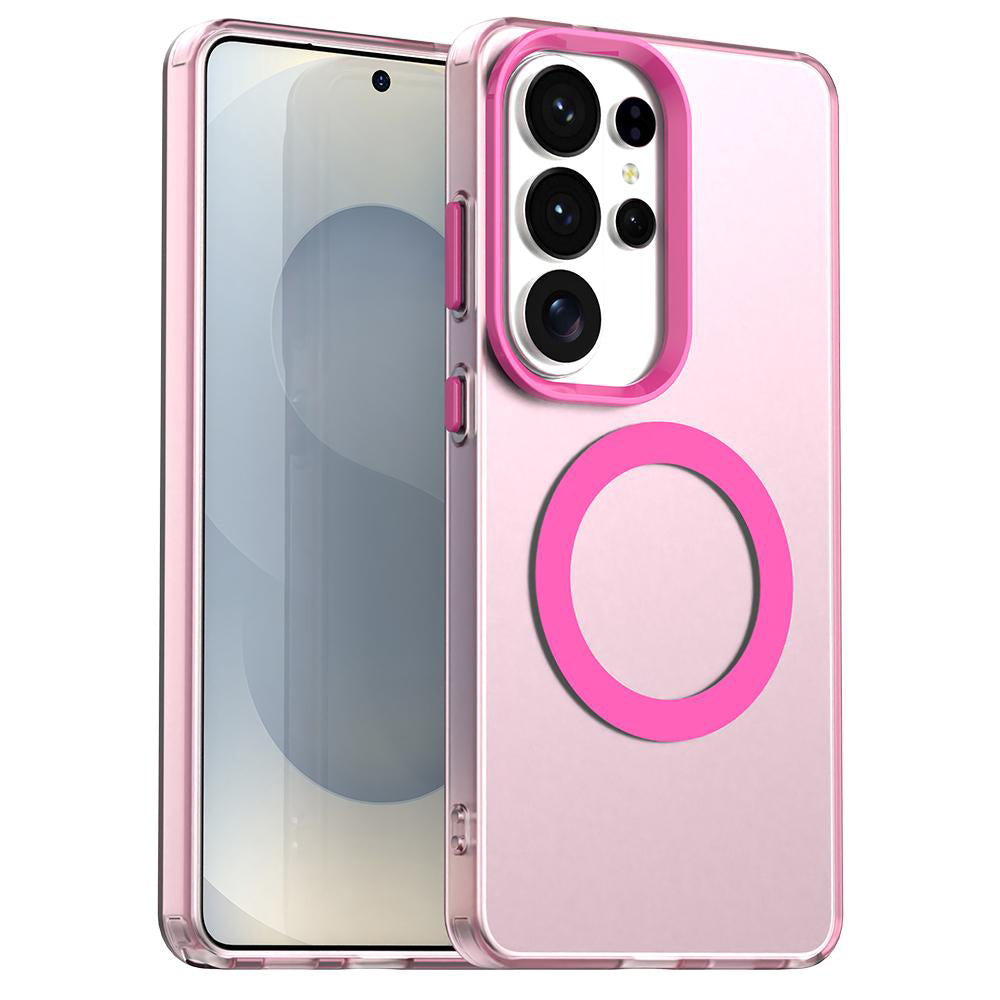 MagSafe-kotelo Samsung Galaxy S26 Ultra S948:lle, Techsuit, CandyCase, Pinkki