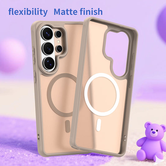 MagSafe-kotelo Samsung Galaxy S26 Ultra -puhelimelle, Techsuit, HaloFrost II, Kultainen