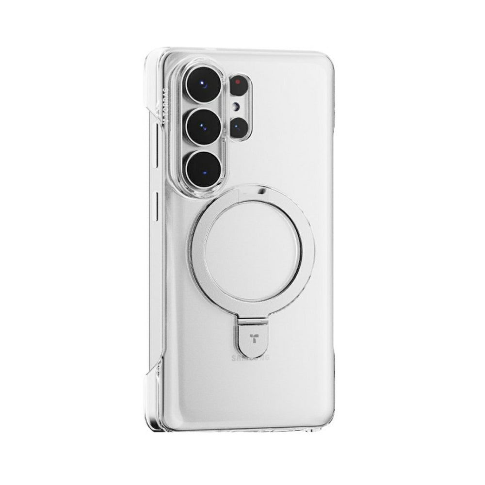 MagSafe-kotelo Samsung Galaxy S26 Ultra S948:lle, Torras, Ostand Slim, Läpinäkyvä