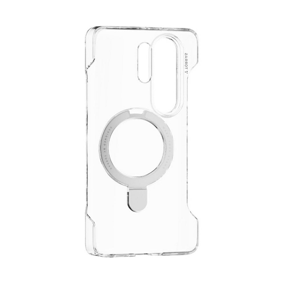 MagSafe-kotelo Samsung Galaxy S26 Ultra S948:lle, Torras, Ostand Slim, Läpinäkyvä