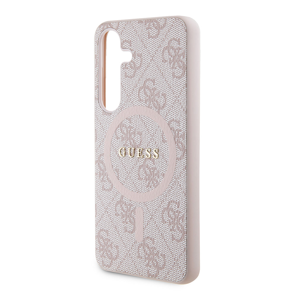 MagSafe-kotelo Samsung Galaxy Z Flip7 F766:lle, Guess, 4G Collection, Pinkki