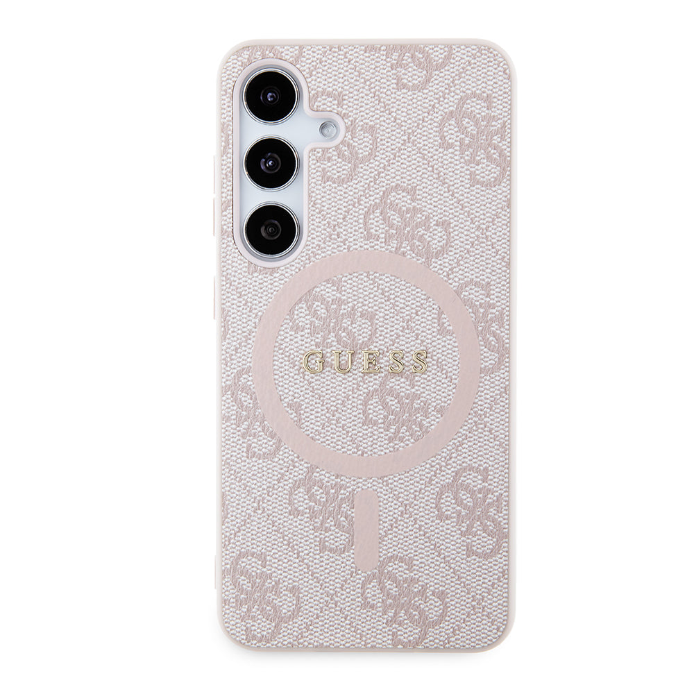 MagSafe-kotelo Samsung Galaxy Z Flip7 F766:lle, Guess, 4G Collection, Pinkki