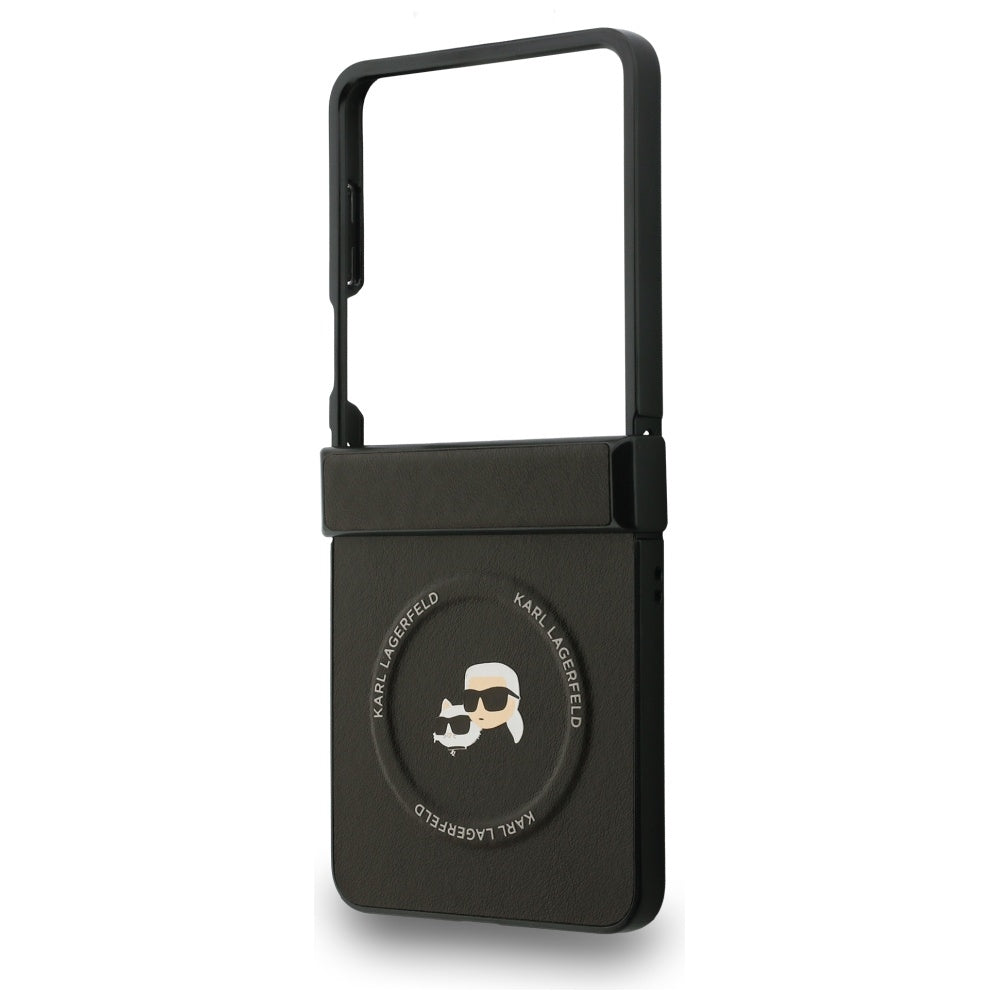 MagSafe-kotelo Samsung Galaxy Z Flip7 F766:lle, Karl Lagerfeld, Karl & Choupette Pins, Musta