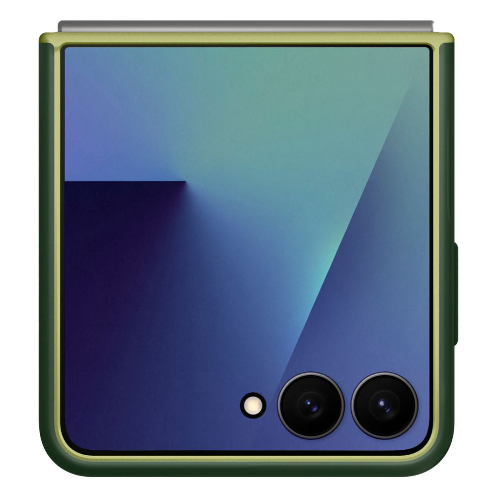 MagSafe-kotelo Samsung Galaxy Z Flip7 F766:lle, Spigen, Caseology Nano Pop, Vihreä ACS11159
