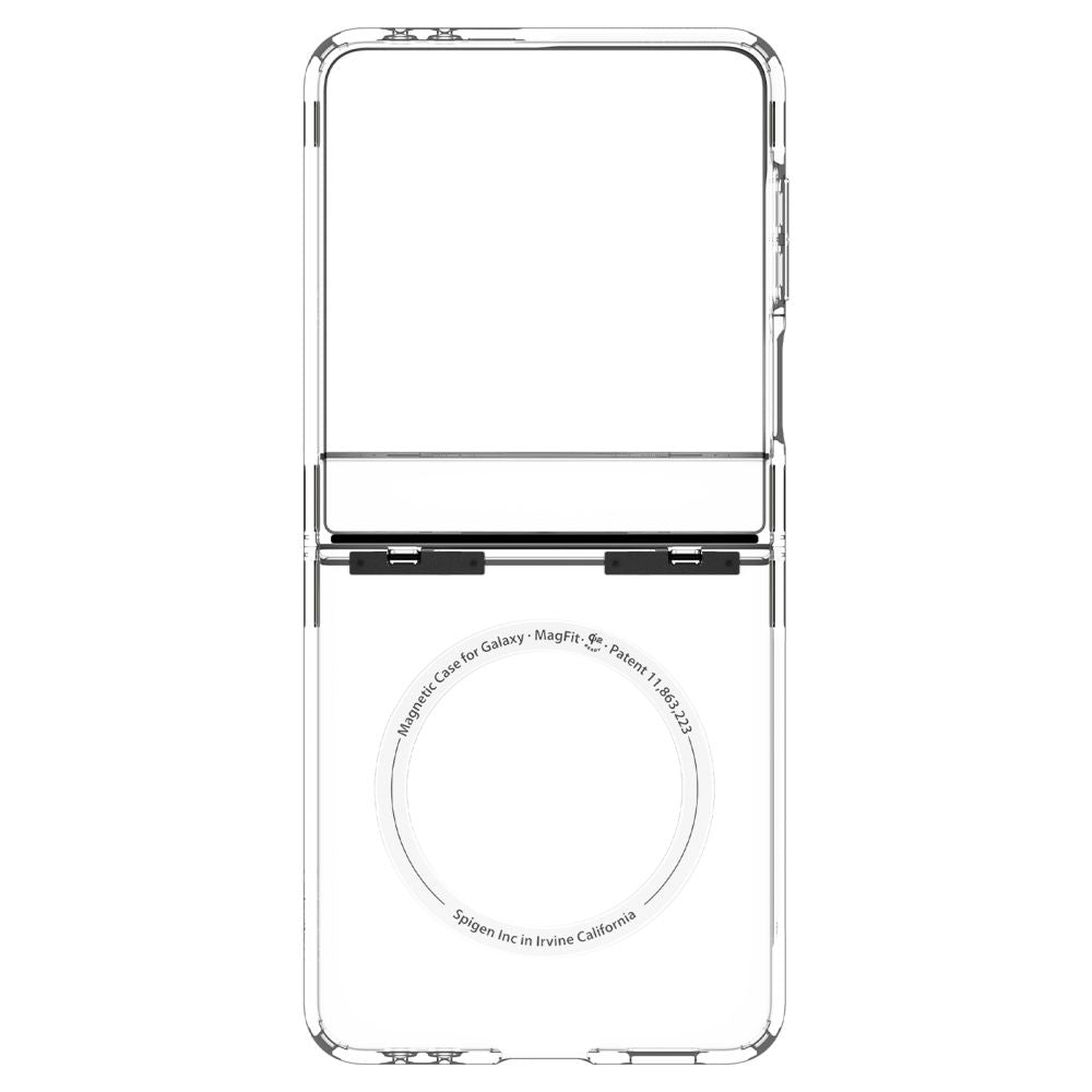 MagSafe-kotelo Samsung Galaxy Z Flip7 F766:lle, Spigen, Ultra Hybrid Pro, Läpinäkyvä ACS09559