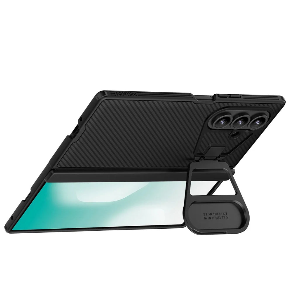 MagSafe-kuori Samsung Galaxy Z Fold7 F966:lle, Nillkin, CamShield Prop metallilinssinsuojalla, musta