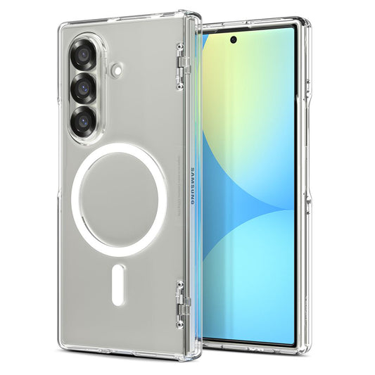 MagSafe-kotelo Samsung Galaxy Z Fold7 F966:lle, Spigen, Ultra Hybrid Pro, Läpinäkyvä