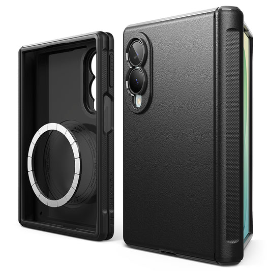 MagSafe-kuori Samsung Galaxy Z Fold8 F971:lle, Ringke, Onyx Flap, Musta