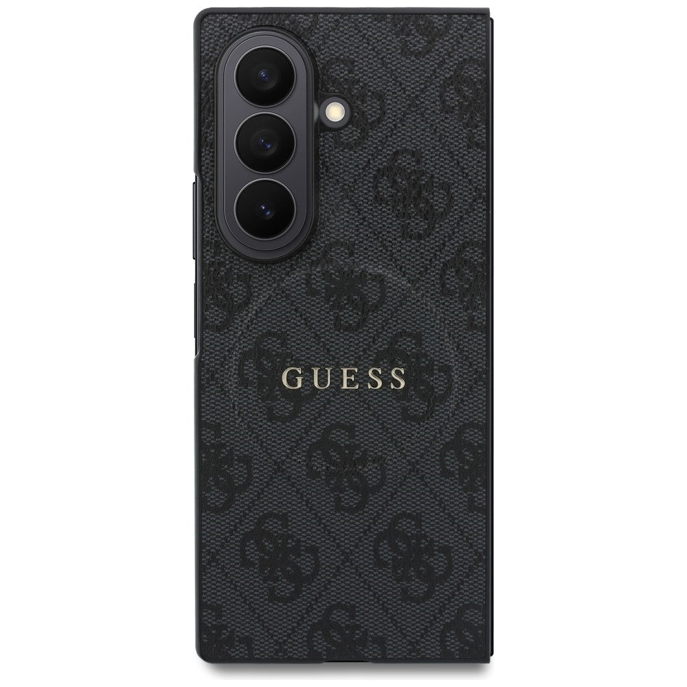 MagSafe-kuori Samsung Galaxy Z Fold8 Ultra F976:lle, Guess, 4G Leather Classic, Musta
