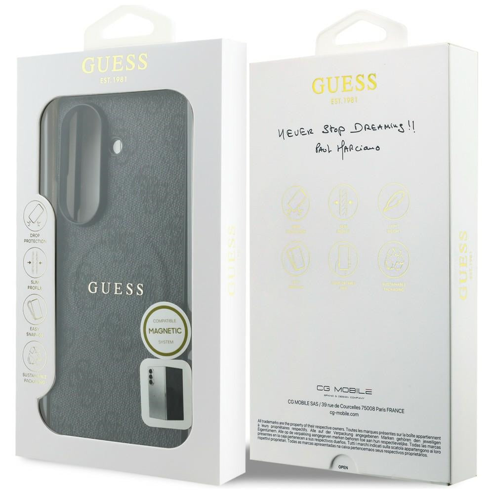 MagSafe-kuori Samsung Galaxy Z Fold8 Ultra F976:lle, Guess, 4G Leather Classic, Musta