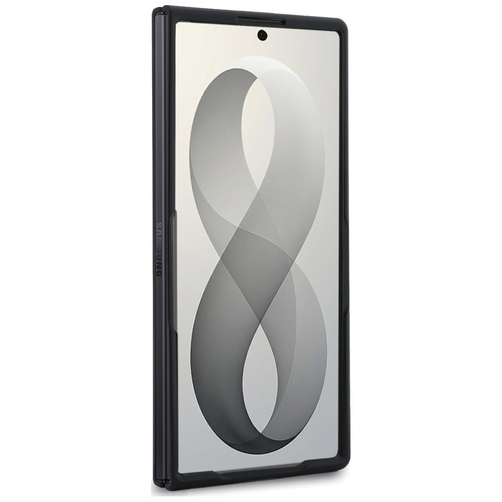 MagSafe-kuori Samsung Galaxy Z Fold8 Ultra F976:lle, Guess, 4G Leather Classic, Vaaleanpunainen