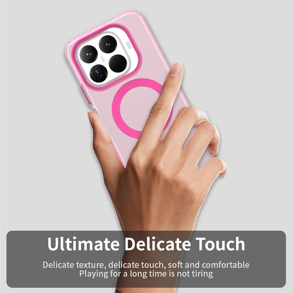 MagSafe-kotelo Xiaomi 15T Prolle, Techsuit, CandyCase, Pinkki