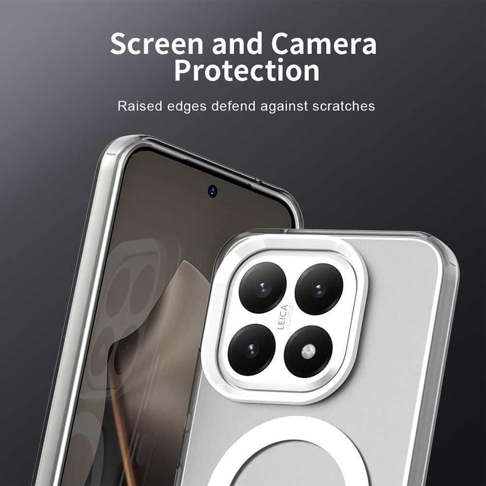 MagSafe-kotelo Xiaomi 15T:lle, Techsuit, CandyCase, Valkoinen