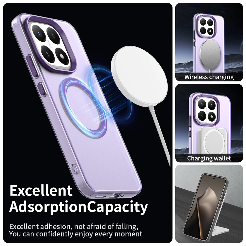 MagSafe-kotelo Xiaomi 15T:lle, Techsuit, CandyCase, Violetti