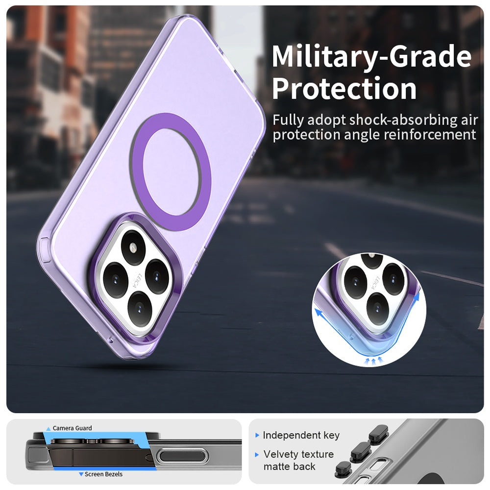 MagSafe-kotelo Xiaomi 15T:lle, Techsuit, CandyCase, Violetti