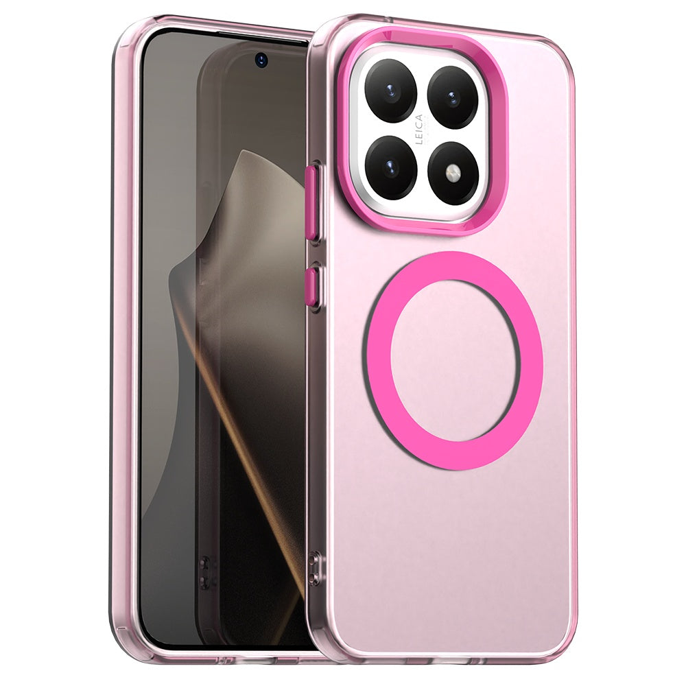 MagSafe-kotelo Xiaomi 15T:lle, Techsuit, CandyCase, Pinkki