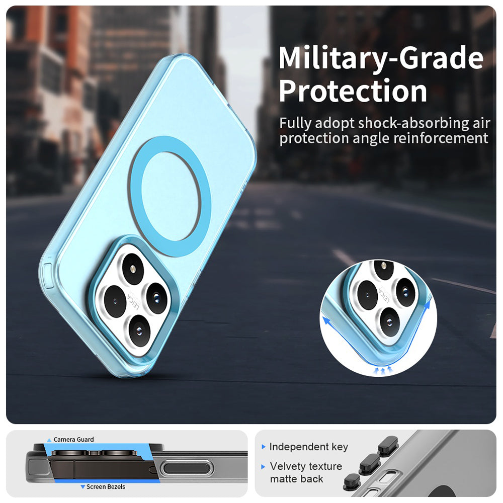 MagSafe-kotelo Xiaomi 17:lle, Techsuit, CandyCase, Sininen