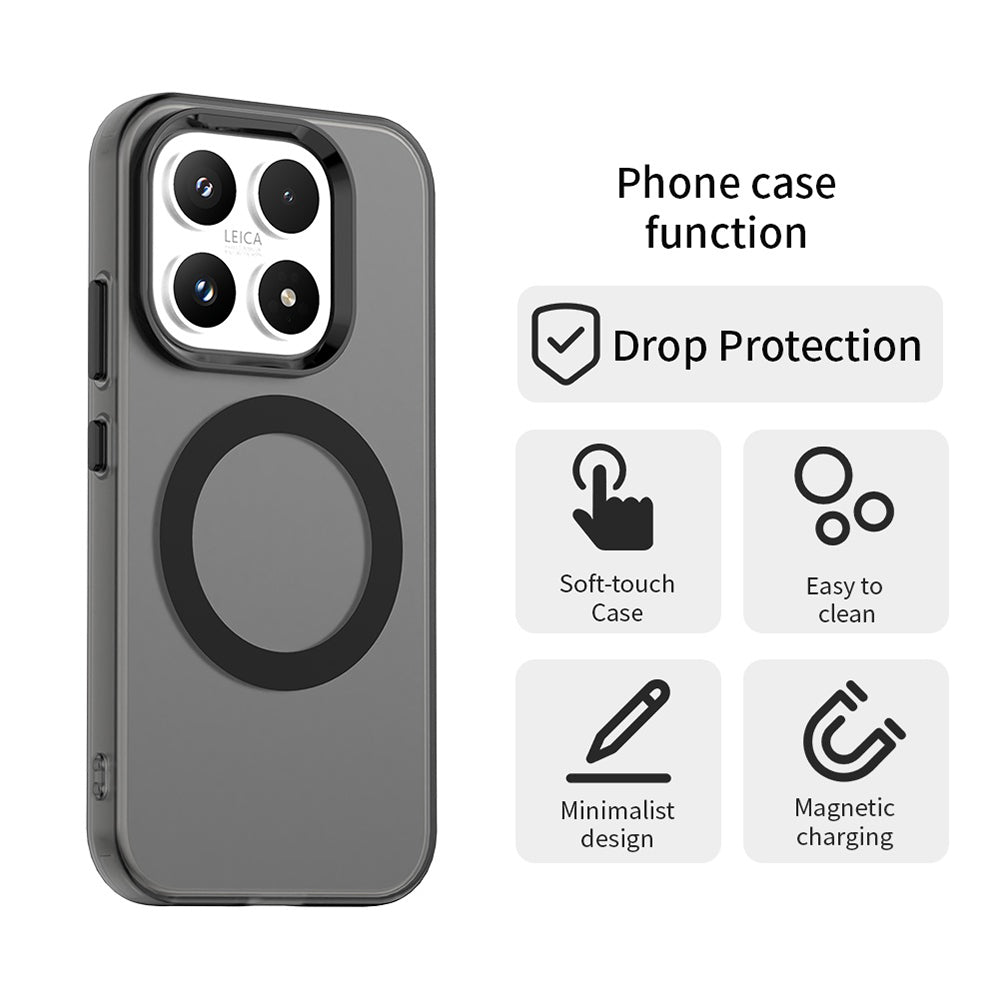 MagSafe-kotelo Xiaomi 17:lle, Techsuit, CandyCase, Musta