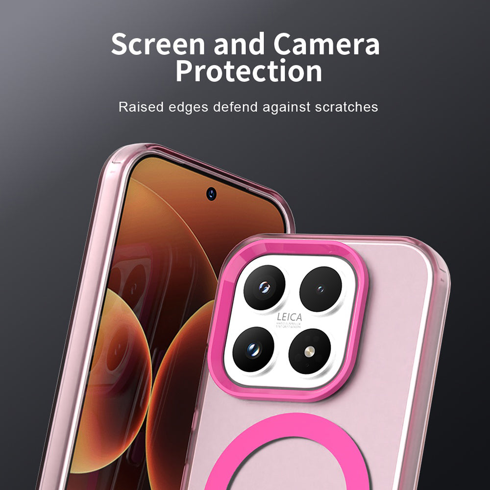 MagSafe-kotelo Xiaomi 17:lle, Techsuit, CandyCase, Pinkki