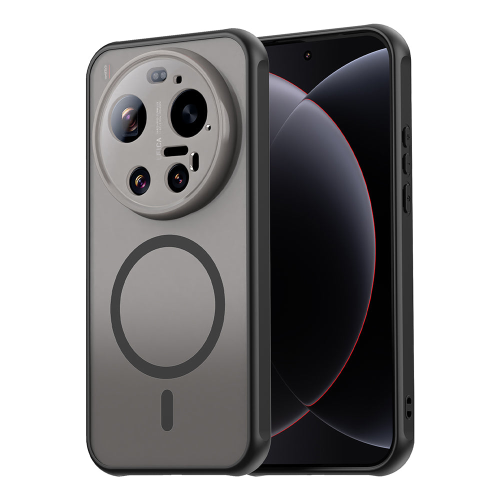 MagSafe-kotelo Xiaomi 17 Ultra -puhelimelle, Techsuit, HaloFrost II, Musta